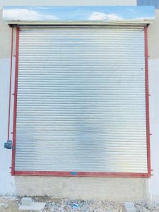 GEAR OPERATED ROLLING SHUTTER